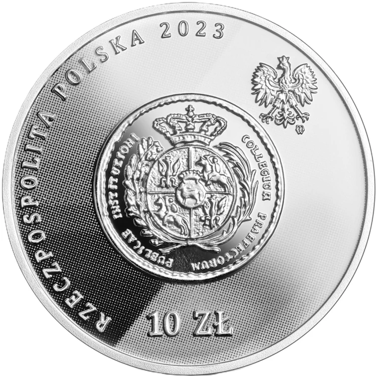 Moneta 10 zł 250 rocznica powołania Komisji Edukacji Narodowej 2023 awers
