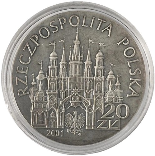 Moneta Polki rok obrzędowy 20 zł Kolędnicy 2001 awers