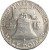 Moneta pół dolara 1962 Franklin USA awers