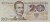 Banknot 20 złotych Romuald Traugut 1982 awers