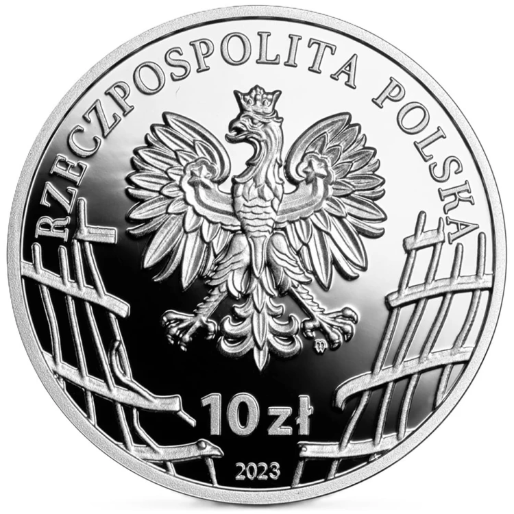 Moneta 10 zł Stanisław Sojczyński Warszyc 2023 awers