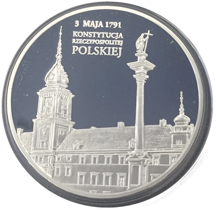 Numizmat Jan Matejko Konstytucja 3 maja 2011 awers