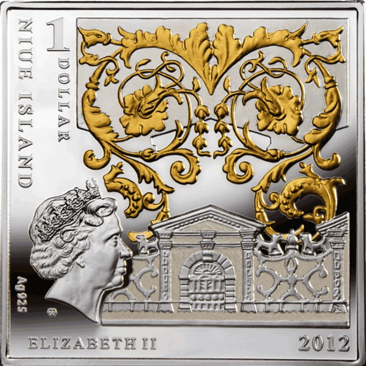 1 dolar Dama z gronostajem Arcydzieła renesansu 2012 awers