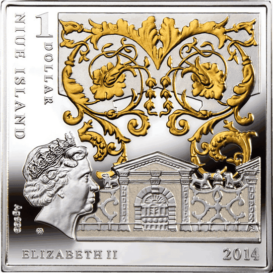 Moneta 1 dolar Narodziny Wenus Arcydzieła renesansu 2014 swers