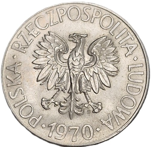 Moneta 10 zł 1970 Kościuszko awers