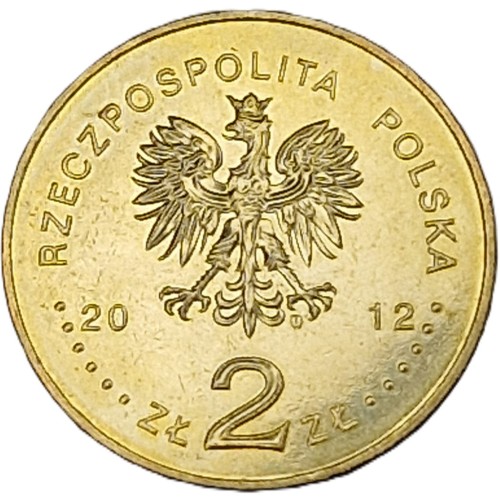 Moneta 2 zł 150-lecie Bankowości Spółdzielczej w Polsce 2012 rewers
