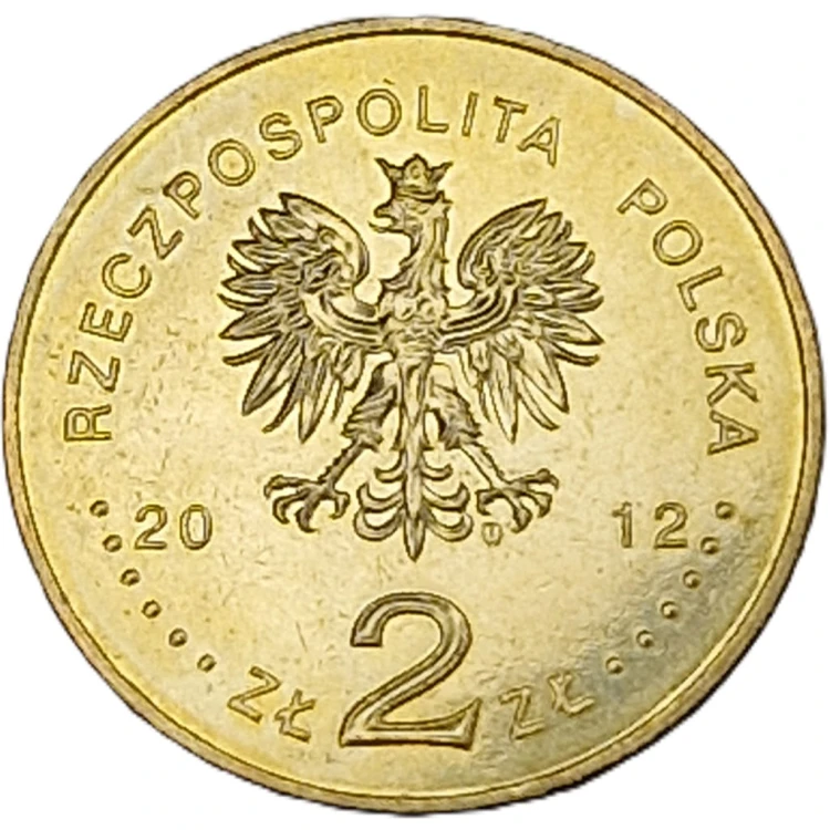 Moneta 2 zł 150-lecie Bankowości Spółdzielczej w Polsce 2012 rewers