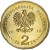 Moneta 2 zł 50-lecie Programu 3 Polskiego Radia 2012 awers