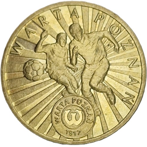 Moneta 2 zł Warta Poznań 2013 rewers