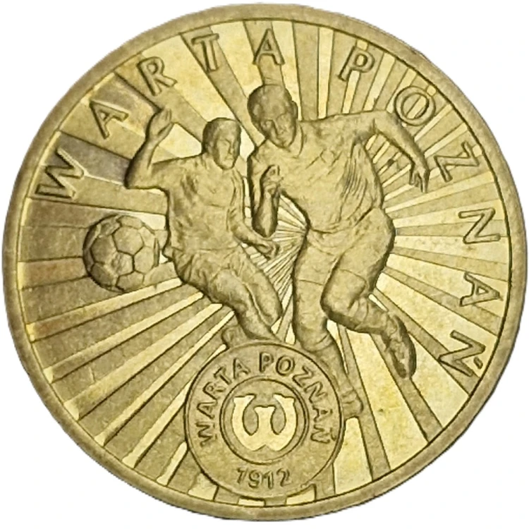 Moneta 2 zł Warta Poznań 2013 rewers
