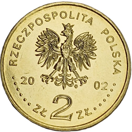 Moneta okolicznościowa 2 zł Mistrzostwa Świata Korea - Japonia 2002 awers