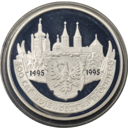 Moneta Moneta 20 zł 500 lat województwa płockiego 1995 rewers