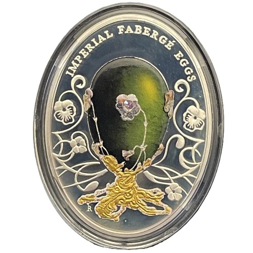 Faberge 2 dollars 2011 Jajo Bratkowe rewers