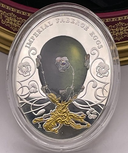 Faberge 2 dollars 2011 Jajo Bratkowe rewers box