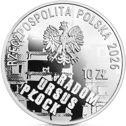Moneta 10 zł 50. rocznica czerwca 76 awers