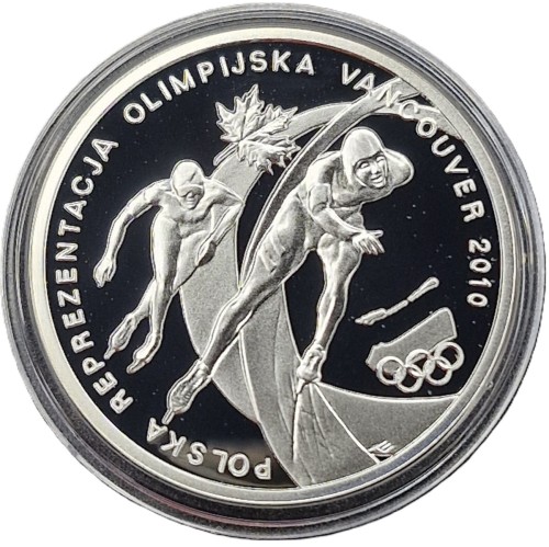Moneta 10 zł Reprezentacja Olimpijska Vancouver 2010 NBP