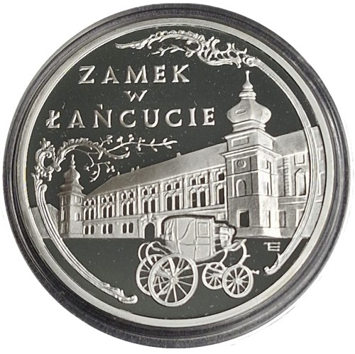 Moneta 300000 zł Zamek w Łańcucie 1993 rewers