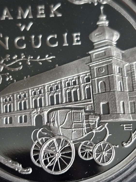 Moneta 300000 zł Zamek w Łańcucie 1993 szczegóły