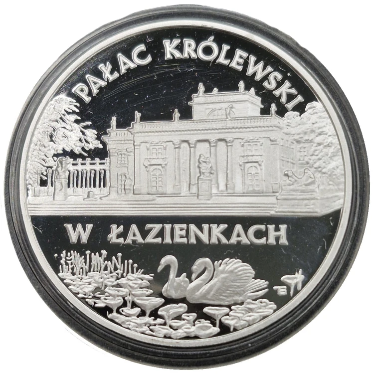 Moneta 20 zł Pałac Królewski w Łazienkach 1995 rewers