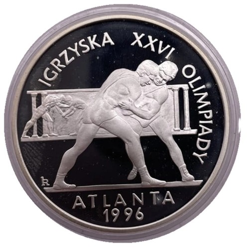 Moneta 20 zł Igrzyska Olimpijskie Atlanta 1995 rewers