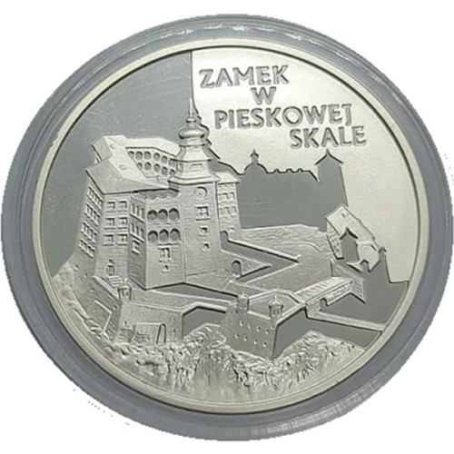 Moneta 20 zł Zamek w Pieskowej Skale 1997 rewers