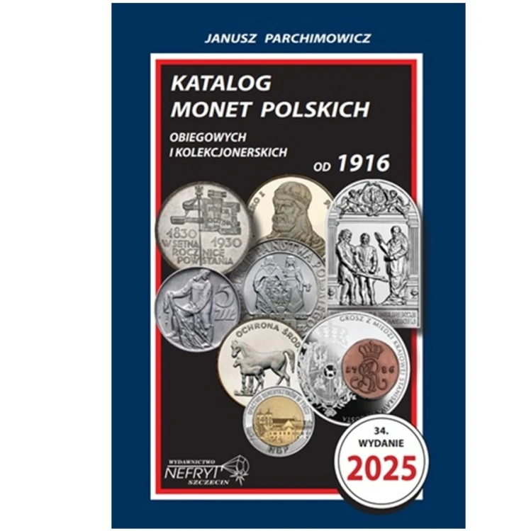 Katalog monet polskich Janusz Parchimowicz 2025