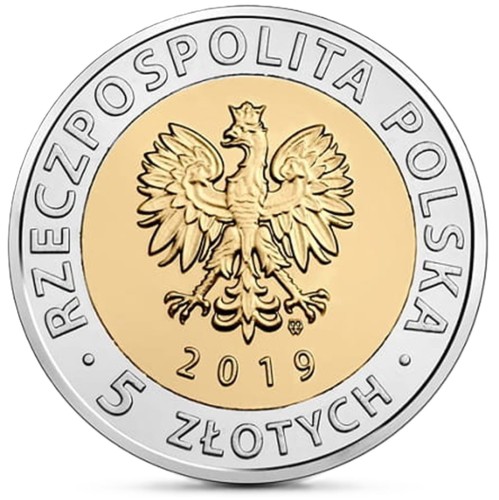 Moneta okolicznościowa 5 zł Zabytki Fromborka 2019 awers