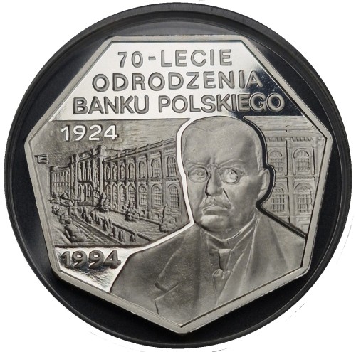 Moneta 300000 zł 70-lecie odrodzenia Banku Polskiego 1993 rewers