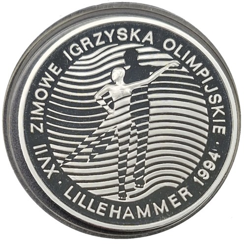 Moneta 300000 zł XVII Zimowe Igrzyska Lillehammer 1993
