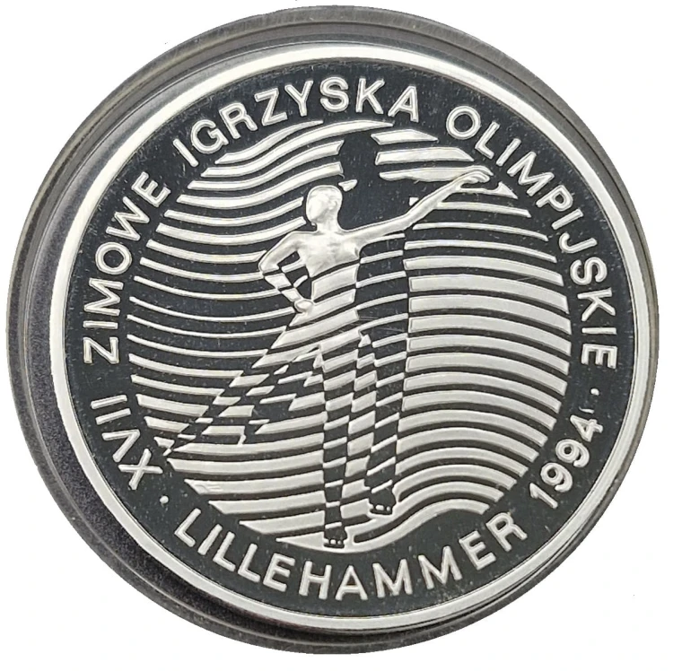 Moneta 300000 zł XVII Zimowe Igrzyska Lillehammer 1993