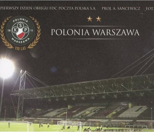 Koperta FDC Polonia Warszawa 2021 szczegóły