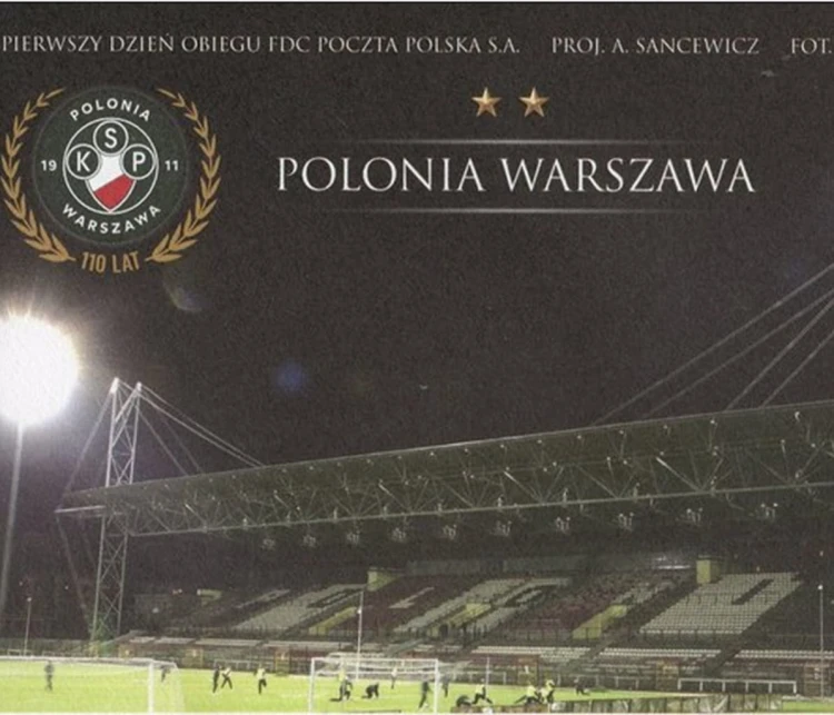 Koperta FDC Polonia Warszawa 2021 szczegóły
