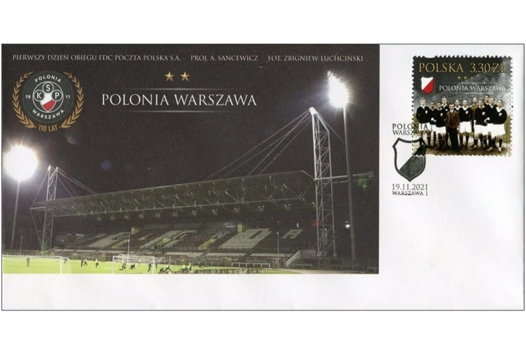 Koperta FDC Polonia Warszawa 2021