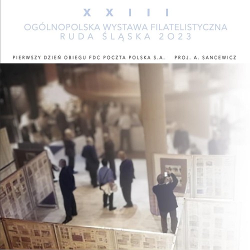 Koperta FDC XXIII Ogólnopolska Wystawa Filatelistyczna 2023 szczegóły