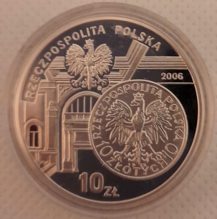 Moneta 10 zł Dzieje złotego 2006 awers