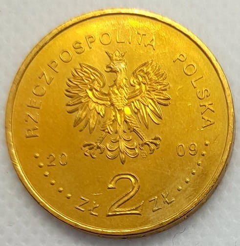 Moneta 2 zł Czesław Niemen 2009 awers