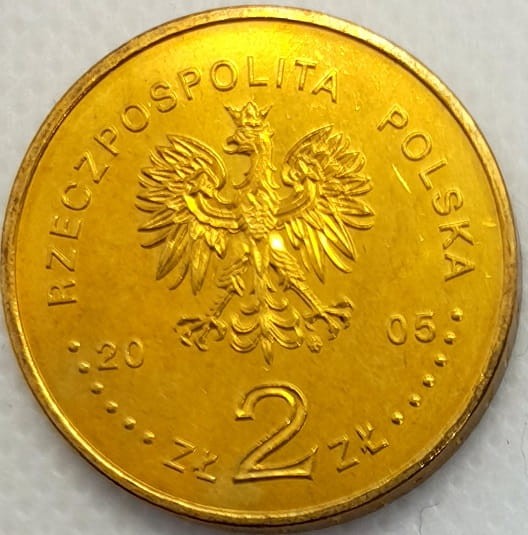 Moneta okolicznościowa 2 zł EXPO 2005 awers