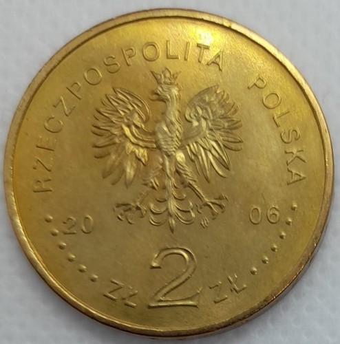 Moneta 2 zł Noc Świętojańska 2006 awers