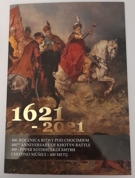 Folder 400. rocznica Bitwy pod Chocimiem 2021 r.