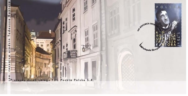 Koperta FDC 100 rocznica urodzin Tadeusza Kantora 2015