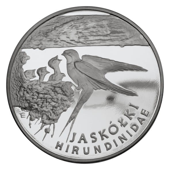 Moneta 300 000 zł Jaskółka 1993 r. rewers