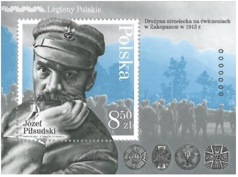 Legiony Polskie Józef Piłsudski 2014 r.