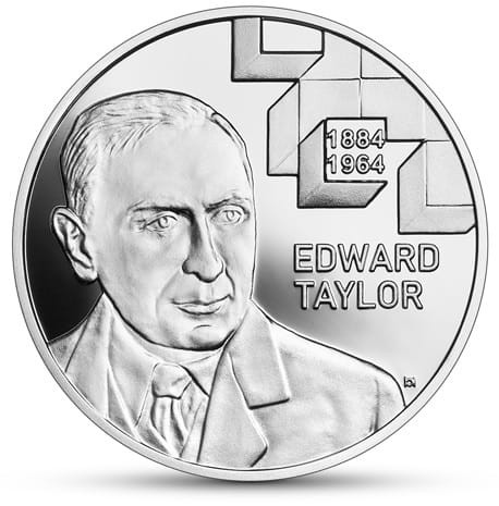 Moneta 10 zł Edward Taylor 2021 r. rewers