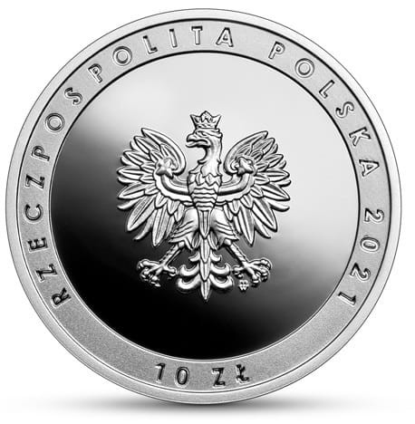 Moneta 10 zł Dziękujemy Służbie Zdrowia COVID-19 2021 awers