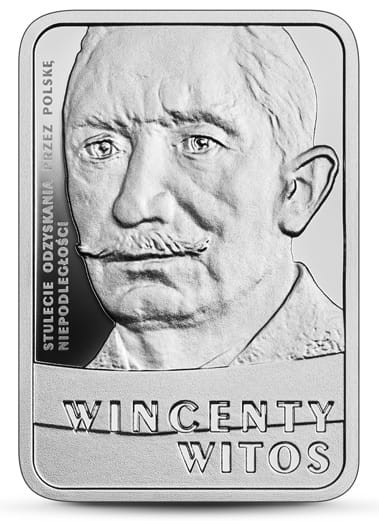 Moneta 10 zł Wincenty Witos 2020 r. rewers