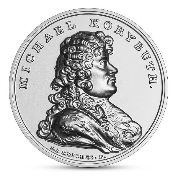 Moneta 50 zł Michał Korybut Wiśniowiecki 2021 r. rewers