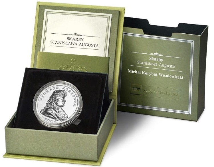 Moneta 50 zł Michał Korybut Wiśniowiecki 2021 r. box