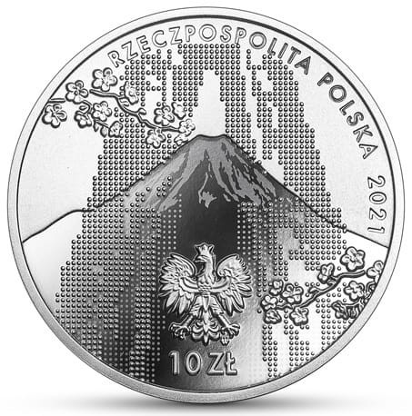 Moneta 10 zł Tokio 2022 r. awers