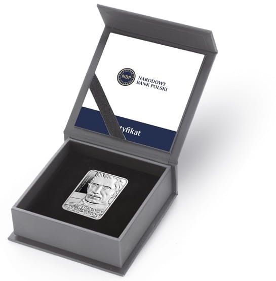 Moneta 10 zł Ignacy Daszyński 2021 box