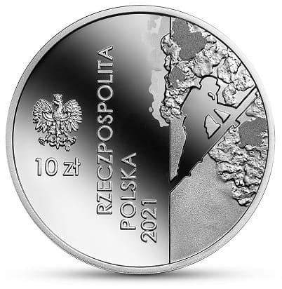 Moneta 10 zł 100-lecie Ochotniczej Straży Pożarnej 2021 rewers
